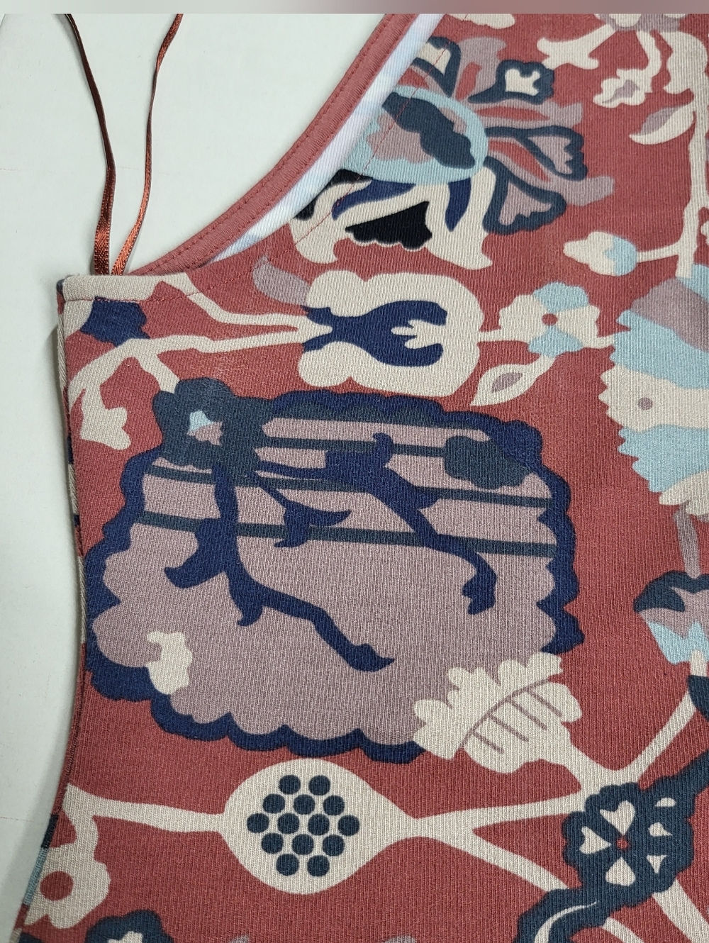 FP Intimately Body — Printed High-Neck Bodysuit in Dusty Pink-Brown - Picture 16 of 16